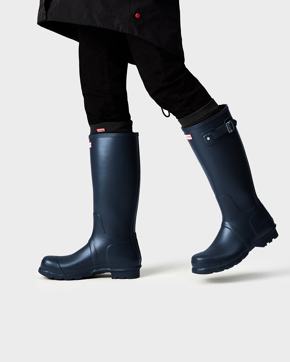 Hunter Hombre Original - Botas de Lluvia Azul Marino - 168-XBPTQM